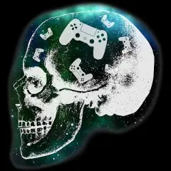 Junior's Design By Humans Gaming Is Always In My Skull Mind By COVI T-Shirt