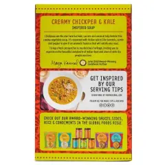 Maya Kaimal Creamy Chickpea & Kale Plant Based Soup - 17.6oz