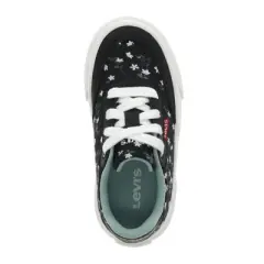 Levi's Toddler Maribel Floral Unisex Twill Canvas Lace Up Lowtop Casual Sneaker Shoe