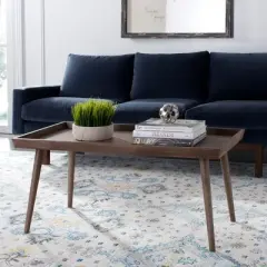 Nonie Coffee Table With Tray  - Safavieh