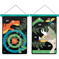 Scratch Europe Magnetic Darts Game &ndash; Dino World, Large, Includes 6 Darts, Ages 5+
