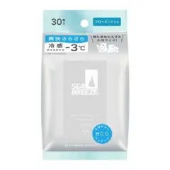 Sea Breeze Face & Body Ice Sheet N Frozen Mint [Frozen Mint - 30 pcs]&nbsp;> #4550516475558 | Refreshing Formula to Cleanse Skin.
