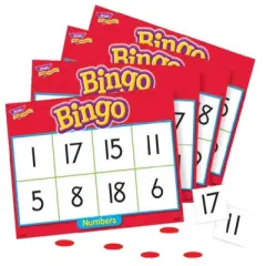 Trend Numbers 0 to 20 Bingo Game
