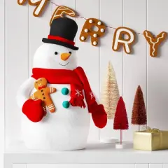 Christmas Fabric Snowman Decor Top Hat - Wondershop&trade;