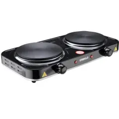 Emerald Electric Double Burner with Coil Less Top