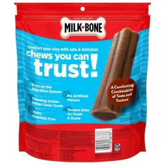Milk-Bone Comfort Chews Beef Flavor Chewy Dog Treat - Small/Medium - 22.2oz/9ct