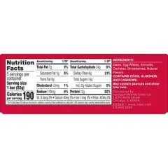 RXBAR Strawberry Protein Bars - 9.1oz/5ct