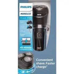 Philips Norelco Dry Men's Rechargeable Electric Shaver 2500 - S1311/82