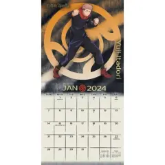 Trends International Inc. 2023-24 Wall Calendar 12"x12" Jujutsu Kaisen