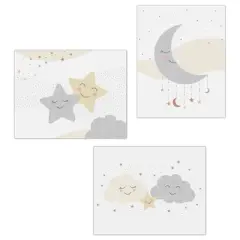 Lambs & Ivy Goodnight Moon 3-Piece Unframed Nursery/Child Wall Art 11&rdquo; X 14&rdquo;