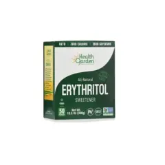 Health Garden Erythritol Packets 50 ct -2pack