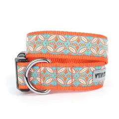 The Worthy Dog Stamp Print Dog Collar