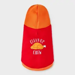 Thanksgiving Turkey Dog and Cat Hoodie Full Body Costume - Boots & Barkley&trade; Red