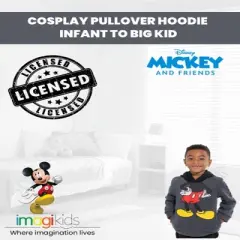 Disney Mickey Mouse Winnie the Pooh Fleece Cosplay Pullover Hoodie Toddler