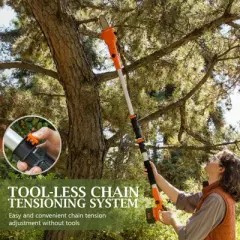 Ukoke Powerful 40V 8-Inch Cordless Pole saw