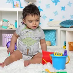 Star Wars Yoda Short Sleeve Bodysuit & Sleeveless Romper