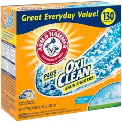 Arm & Hammer Plus OxiClean Powder Laundry Detergent - Fresh Scent - 160oz