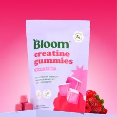 BLOOM NUTRITION Creatine Monohydrate Gummies - Berry Boost - 12ct