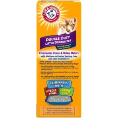 Arm & Hammer Odor Control Cat Litter Deodorizer Double Duty - 30oz