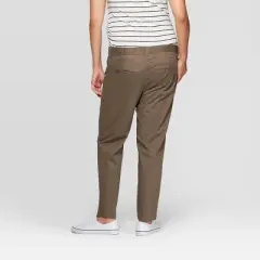 Maternity  Under Belly Slim Straight Chino Pants - Isabel Maternity by Ingrid & Isabel&trade; Taupe Gray 14