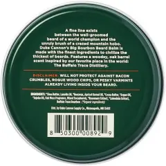 Duke Cannon Big Bourbon Beard Balm - Bourbon Oak Barrel Scent - Beard Balm for Men - Trial Size - 1.6 fl. oz