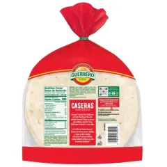 Guerrero Fajita Size Caseras Flour Tortillas - 22.5oz/20ct