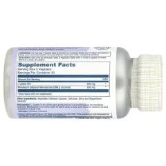Solaray L-Lysine Monolaurin, 1:1 Ratio, 60 VegCaps