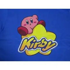 Kirby On A Star Boy's Blue T-shirt