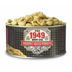 The 1949 Nut Co. Gourmet Salted Peanuts &ndash; Roasted & Lightly Salted, 20 oz Tin
