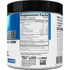Evlution Nutrition PumpMode - Stimulant Free Pump Accelerator - 30 Servings
