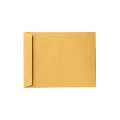 LUX 9 x 12 Open End Envelopes 500/Pack 24lb. Brown Kraft (8383-500)