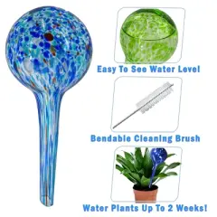 5 Star Super Deals Plant Watering Globes - Automatic Watering Bulbs - 4pc Mini