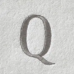 2pc Casual Monogram 'Q' Hand Towels - SKL Home