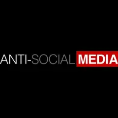 Men's Design By Humans Anti-Social Media By TWiP Tank Top