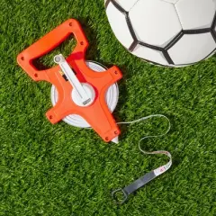 Built Industrial Open Reel Track and Field Measuring Tape, Retractable 30 Meter Tape Measure for Long Jump