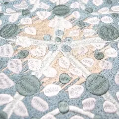 RightSide Designs Sea Glass Starfish Embroidered Indoor/Outdoor Throw Pillow