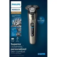 Philips Norelco Series 9400 Wet & Dry Men's Rechargeable Electric Shaver - S9502/83