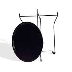 End Table Metal Black - Atlantic