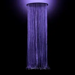 Round Fiber Optic Curtain - 100 Strands