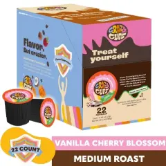 Decaf Vanilla Cherry Blossom Flavored Coffee Pods