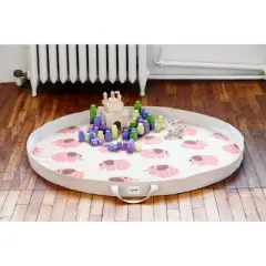 3 Sprouts Baby & Kids Play Mat Bag - Elephant