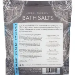 Soothing Touch Purifying Eucalyptus Spruce Bath Salts - 32 oz