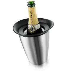 Vacu Vin Rapid Ice Champagne Cooler, Stainless Steel
