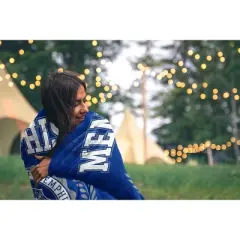 NCAA Memphis Tigers Crest Ultra Soft Blanket