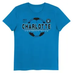 MLS Charlotte FC Girls' Short Sleeve Crew Neck T-Shirt
