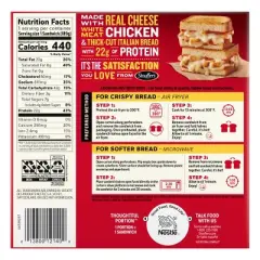 Stouffer's Sandwich Melt Fulls Grilled Chicken Parmesan Frozen Lunch Meal - 6.6oz