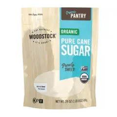 Woodstock - Organic Pure Cane Sugar - Case of 12 - 24 oz