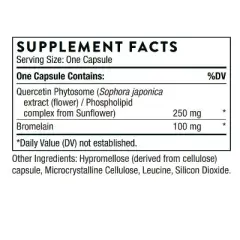 THORNE Quercetin Complex (Formerly Quercenase) - Nutritional Support for Seasonal Allergies* - 60 Capsules - 60 Servings