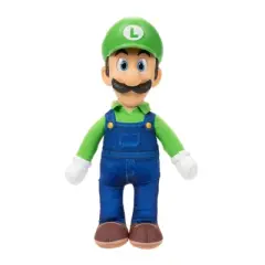 Nintendo The Super Mario Bros. Movie Luigi Poseable Plush
