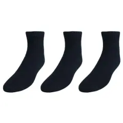 CTM Men's Cushioned Diabetic Ankle Socks (3 Pair Pack)